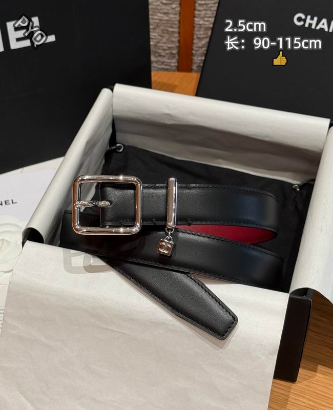 Chanel belt 25mmX90-115cm 8L04